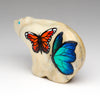 Mosaic Bear & Painted Butterflies Collaboration