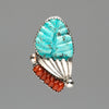 Carved Leaf & Little Caterpillar Pendant
