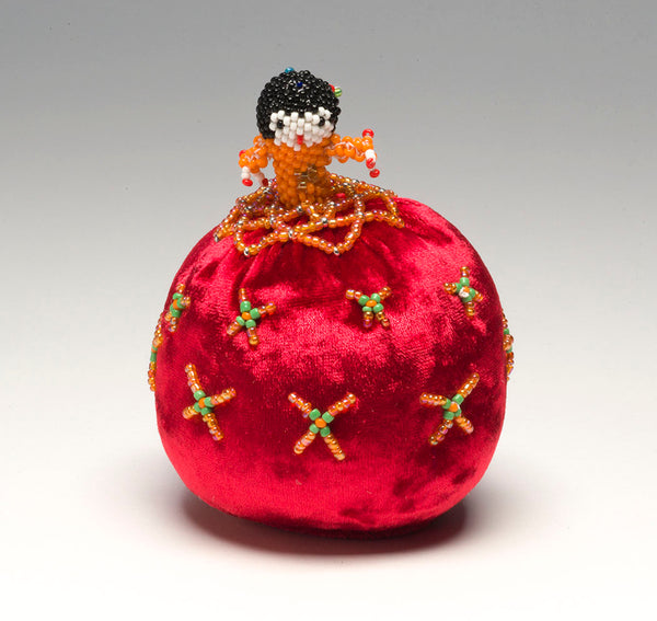 Lovely Lady Beaded Pin Cushion