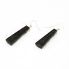 Geometric Precision Mosaic Dangle Earrings