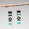 Stylish Mosaic Dangle Earrings