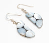 Crescent Moon Mosaic Earrings
