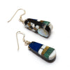 Striking Mosaic Dangle Earrings
