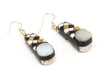 Striking Mosaic Dangle Earrings