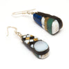 Striking Mosaic Dangle Earrings