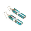 Expressive Mosaic Dangle Earrings