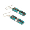 Expressive Mosaic Dangle Earrings
