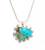Turquoise Eagle Protector Pendant