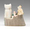 Protective Owls & Nesting Bird