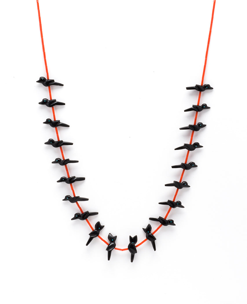 Ravens & Four Jays Fetish Necklace