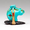 Paired Turquoise Bears