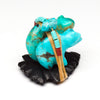 Paired Turquoise Bears