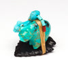 Paired Turquoise Bears