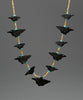 Abundant Ravens Necklace & Earrings Set