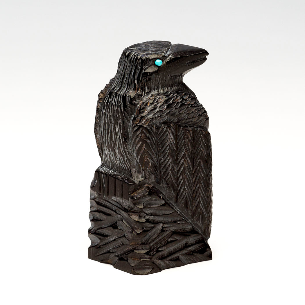 Fossilized Coal Corvid
