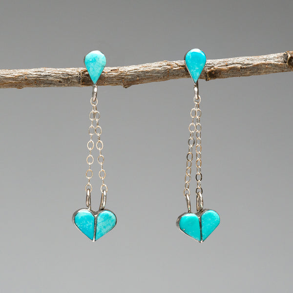 Hearts With Momentum Dangle Earrings