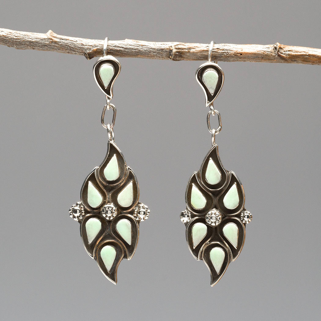 Palomino Turquoise Dangle Earrings