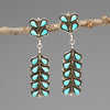 Turquoise Rainfall Earrings