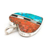 Reversible Heart Mosaic Pendant