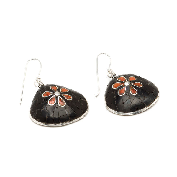 Wild Roses Mosaic Earrings
