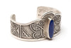 Lapis Butterfly Cuff Bracelet