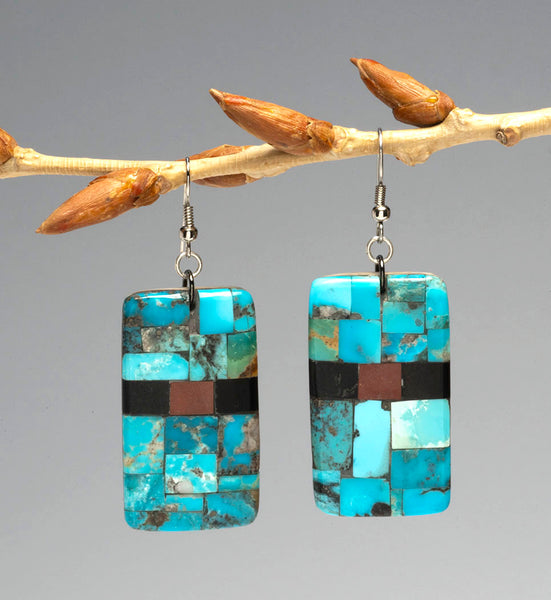 Mosaic Dangle Earrings