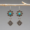 Blossoms & Bees Dangle Earrings