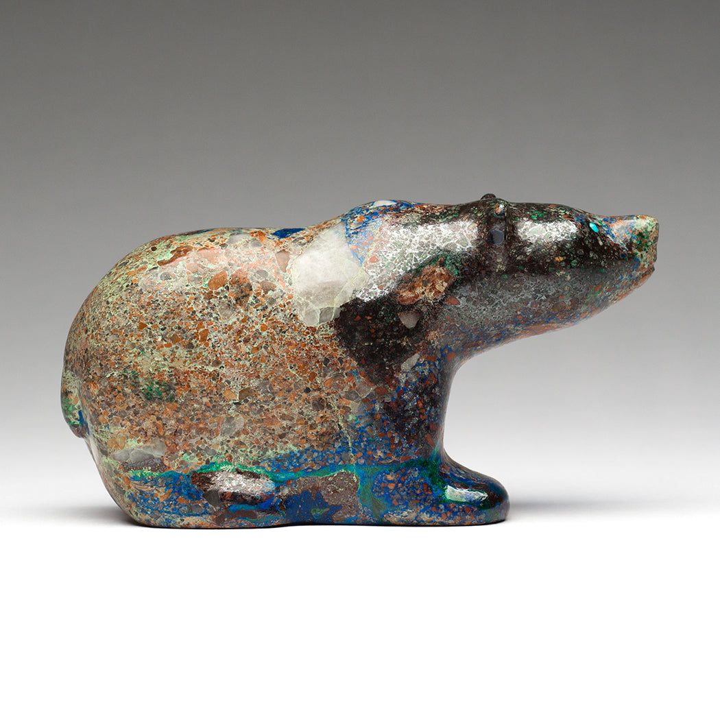 Zuni Mountain Azurite Bear