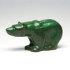 Zuni Chrysocolla With Malachite Bear