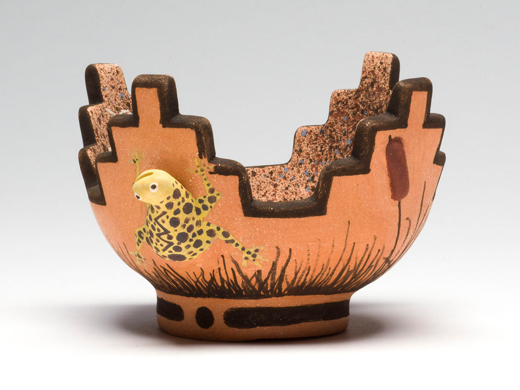 Cosmic Frog Prayer Bowl