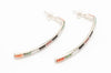 Contemporary Channel Inlay Earrings