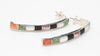 Contemporary Channel Inlay Earrings