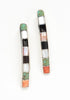 Contemporary Channel Inlay Earrings
