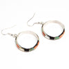Colorful Dangle Ring Earrings