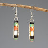 Colorful Dangle Ring Earrings