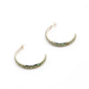Classy Half-Hoop Earrings