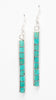 Stylish Turquoise Dangle Earrings