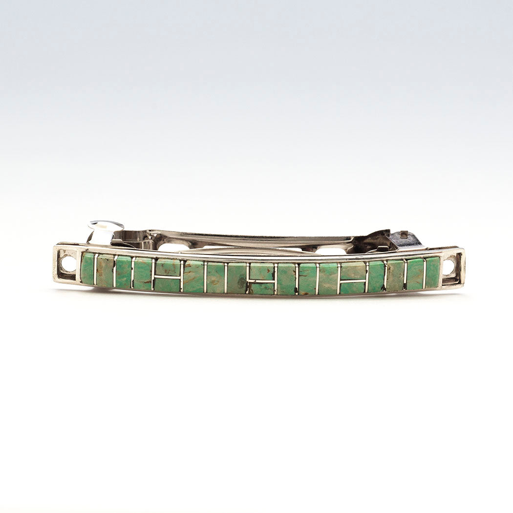 Green Turquoise Barrette