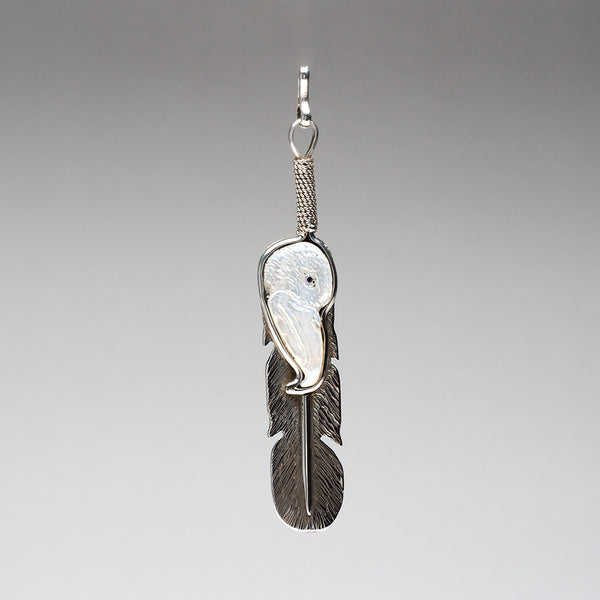 Higher Perspective Eagle & Feather Pendant