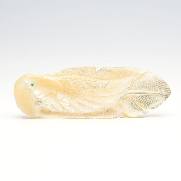 Carved Eagle Feather