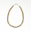 Triple Strand Micro Bead Necklace
