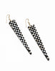 Checkered Pattern Mosaic Earrings