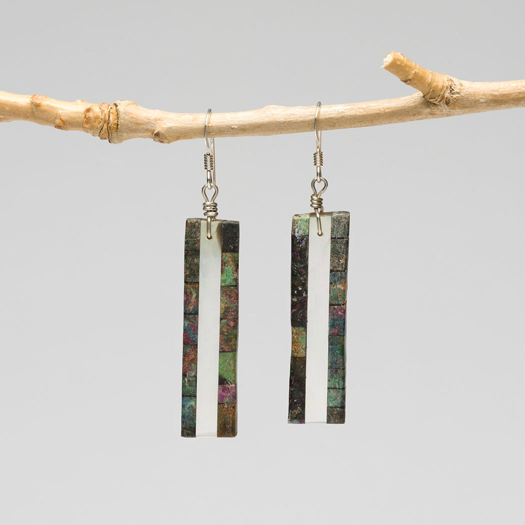 Mosaic Artistry Dangle Earrings