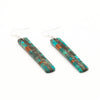 Striking Mosaic Dangle Earrings