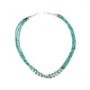 Triple Strand Turquoise Micro Heishe Necklace