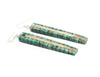 Long and Lovely Mosaic Dangle Earrings