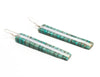 Long and Lovely Mosaic Dangle Earrings