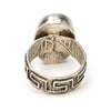 Tufa Cast Cerrillos Turquoise Ring