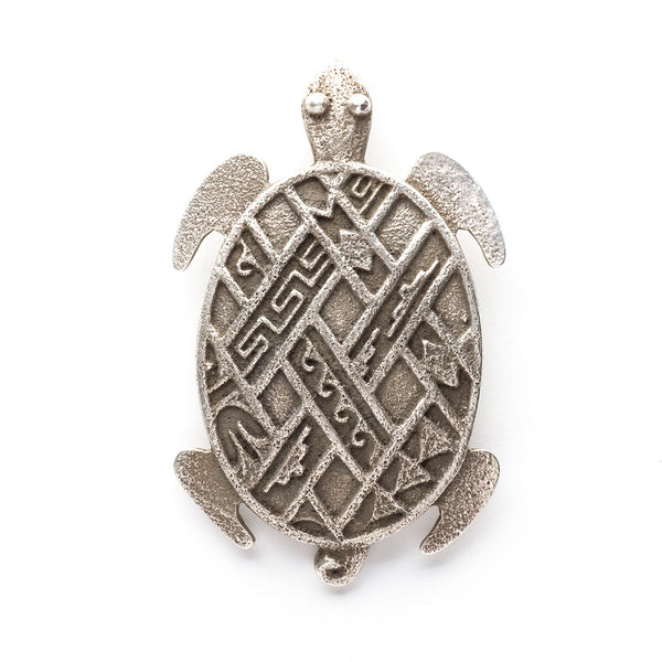 Tufa Cast Sea Turtle Pendant