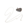 Pottery Heart Pendant Necklace